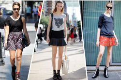 超短裙如何搭配最好看 这样搭显得腿更长哟