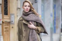 既时尚又保暖的冬季围巾搭配 赶紧get起来