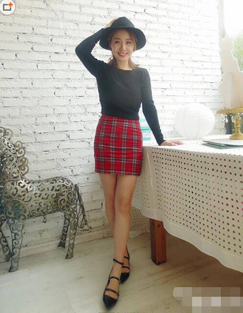 英伦风格子裙最佳搭配 让你美到没朋友