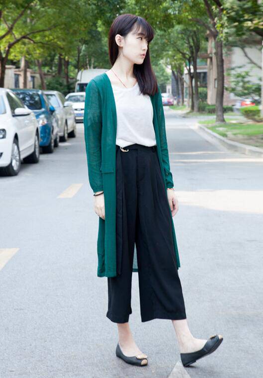 春款开衫毛衣怎么搭配 学他们这么搭就对了