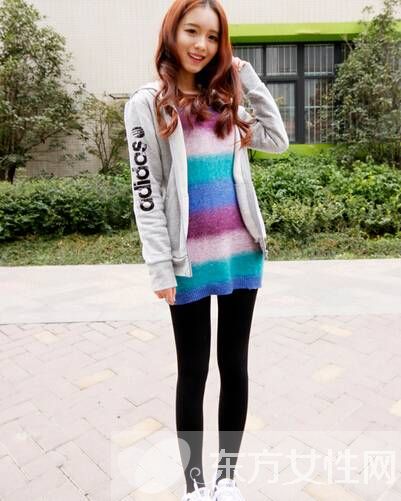 运动外套时尚搭配术 简约休闲活力范十足