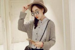 初春开衫in时尚 这些搭配赶紧学起来