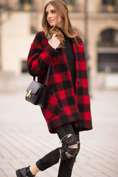 学欧美街拍达人穿衣技巧 这个冬天你也一样美