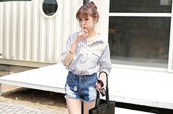 今夏最in条纹衬衫 这样搭吸睛率百分百