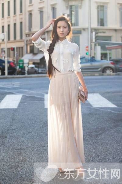 波西米亚风长裙搭配 让你尽显仙女范儿