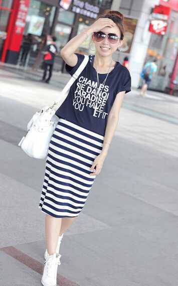 胖妹妹夏装穿衣搭配法 这样穿让你显瘦又好看