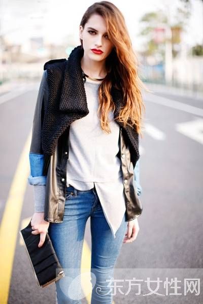 看欧美潮人玩转混搭时尚街头风 成为街头女王就这么简单