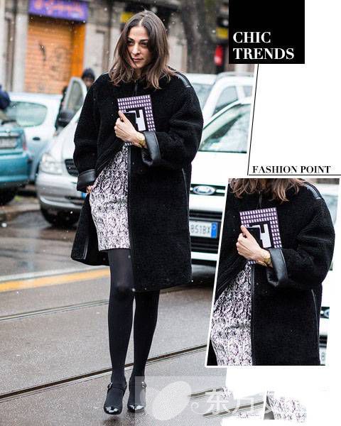 纯色羊毛大衣时尚搭配技巧 款款都是明星范儿