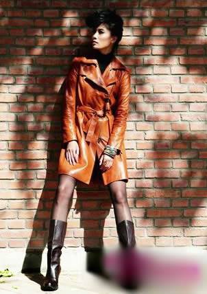 桔色风衣搭配技巧 风衣控千万别错过