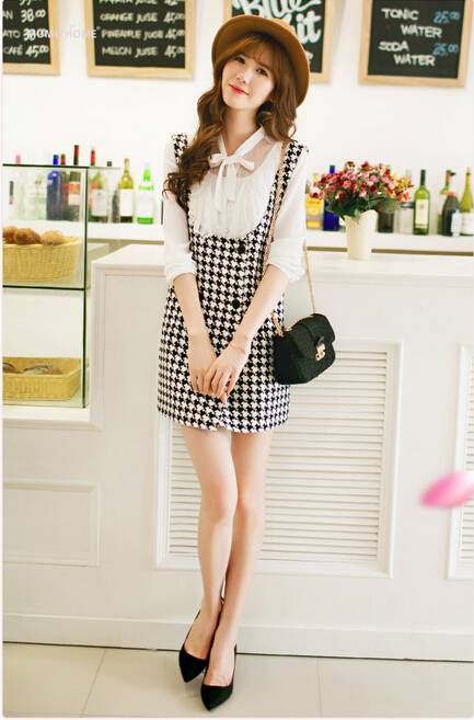 夏季英伦风裙子搭配 5款搭配清新减龄风