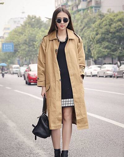 女士风衣外套搭配技巧 呈现不同风格的美
