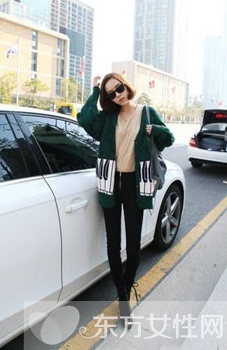 韩国服装搭配技巧 不仅显瘦还个性十足