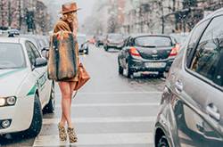 冬季时尚皮草大衣街拍 教你如何气质十足