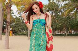 民族风长裙搭配术 让你尽展独特风情