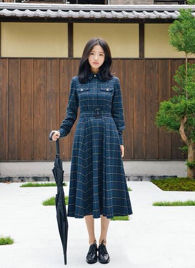 秋季长裙搭配技巧 长裙飘飘仙气十足