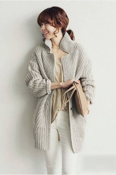 秋季毛衣最佳搭配 甜美气质就是怎么来的