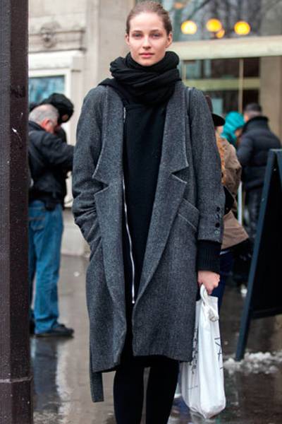 学欧美街拍达人穿衣技巧 这个冬天你也一样美