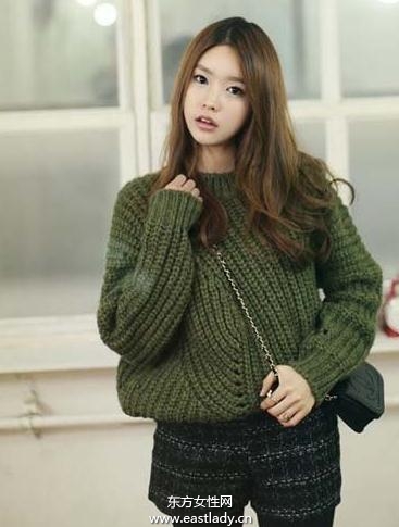 百搭长款毛衣外套 MM冬日必不可少的服饰单品