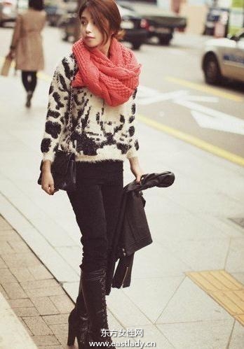 百搭长款毛衣外套 MM冬日必不可少的服饰单品