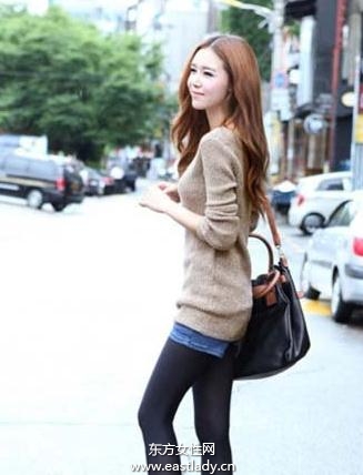 百搭长款毛衣外套 MM冬日必不可少的服饰单品