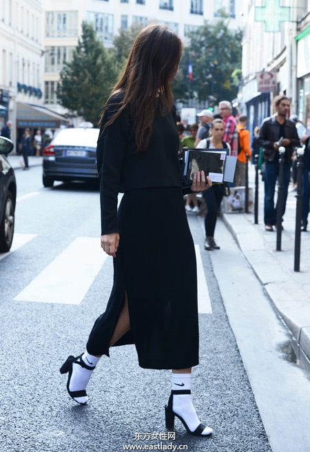 2014春夏巴黎时装周街拍集锦