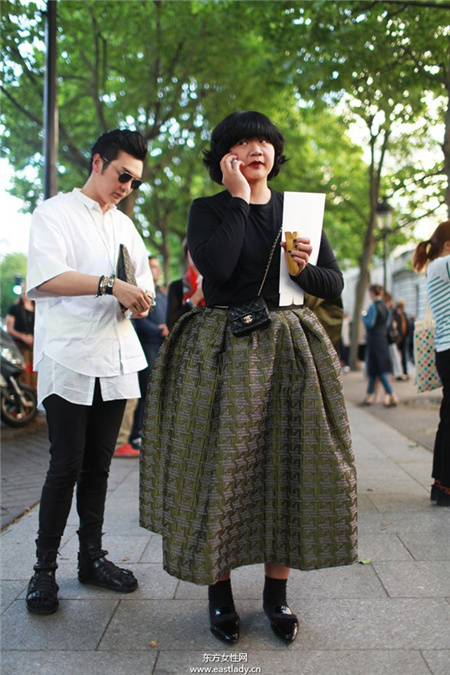 巴黎高定时装周2014年秋冬街拍集锦