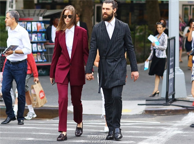 2013纽约时装周时尚达人街拍秀