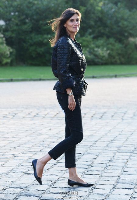 2014春夏巴黎时装周街拍集锦