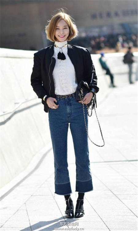  首尔时装周 时尚达人都这样穿