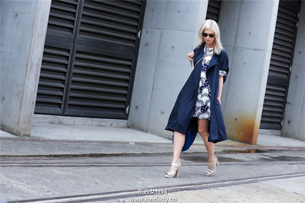 2014年澳大利亚悉尼时装周看时尚达人街拍秀