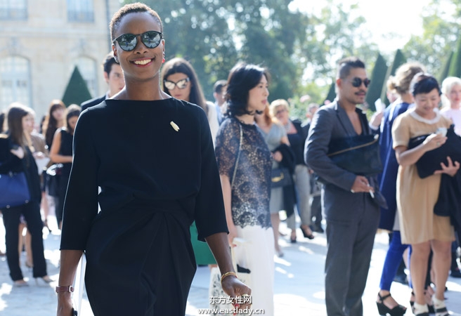 2014春夏巴黎时装周街拍集锦