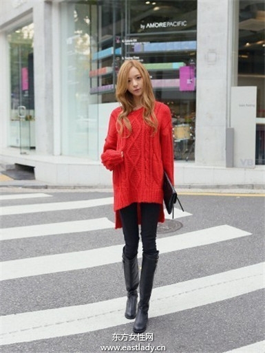 2013年11月韩国时尚街拍