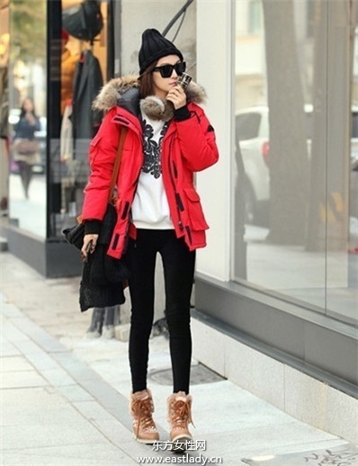 韩国2013年11月下旬街拍达人秀