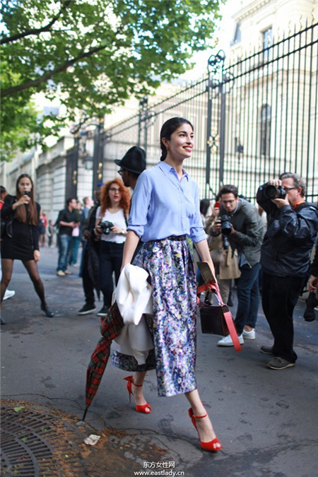 巴黎高定时装周2014年秋冬街拍集锦