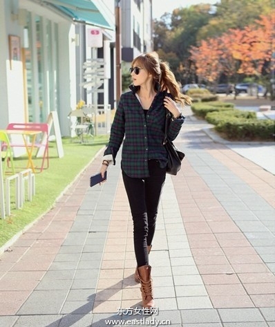 韩国2013年11月下旬街拍达人秀