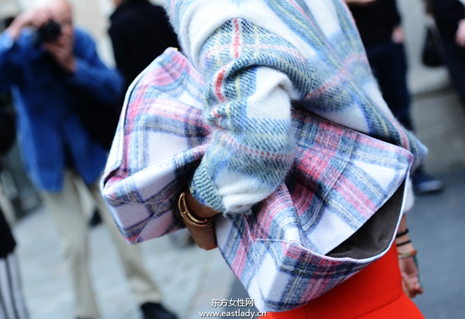 2014春夏巴黎时装周街拍集锦