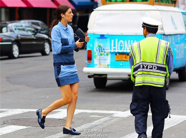 2013纽约时装周时尚达人街拍秀