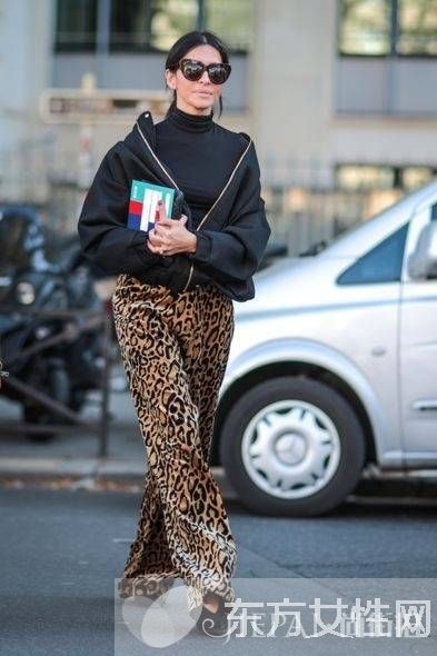 看名模潮人如何演绎豹纹时尚穿搭术