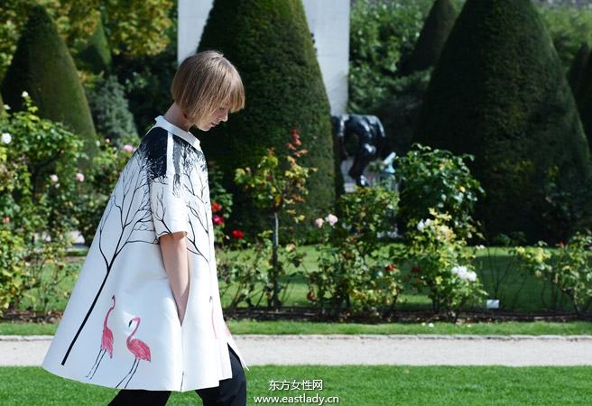 2014春夏巴黎时装周街拍集锦