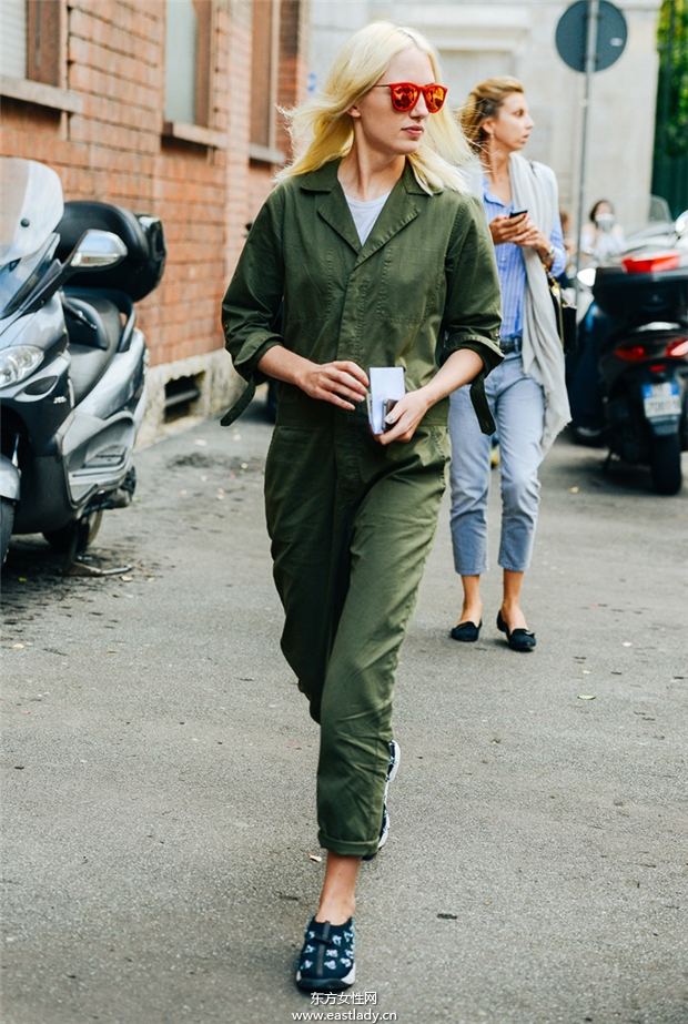 Tommy Ton 2015春夏米兰时装周街头美拍