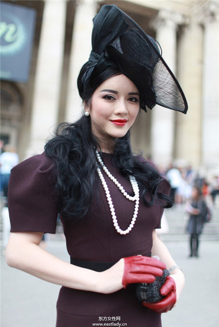 巴黎高定时装周2014年秋冬街拍集锦