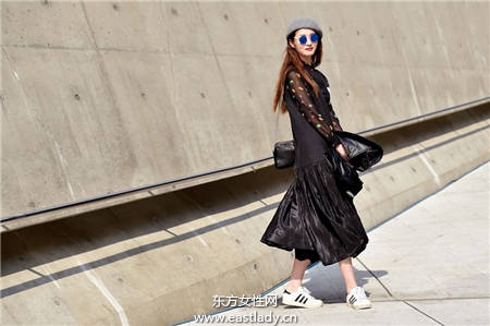  首尔时装周 时尚达人都这样穿