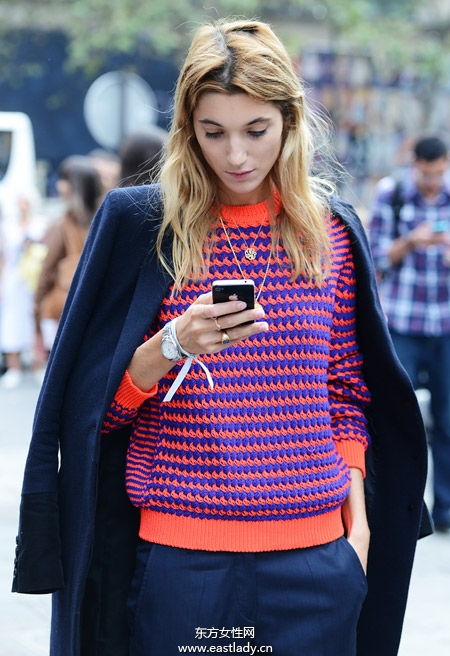 2014春夏巴黎时装周街拍集锦