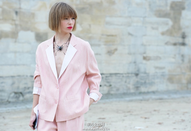 2014春夏巴黎时装周街拍集锦