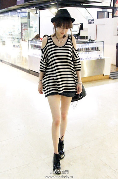 2013年6月25日中国内地街拍 短裙短裤MM最爱