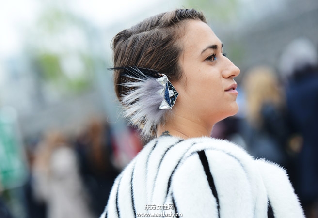 2014春夏巴黎时装周街拍集锦