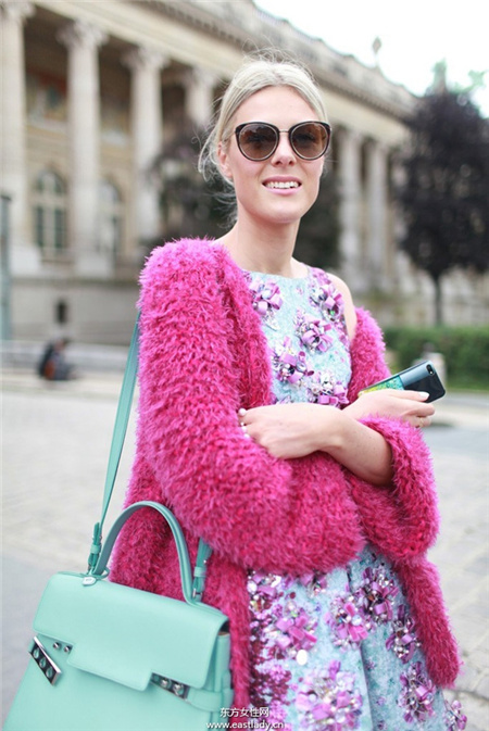 巴黎高定时装周2014年秋冬街拍集锦