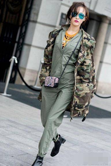 唐嫣最新春季街拍 私服搭配品味更赞