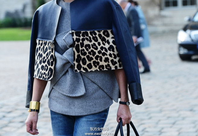 2014春夏巴黎时装周街拍集锦