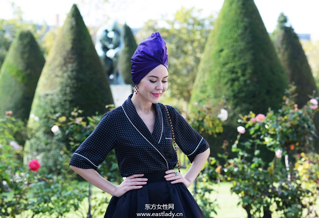 2014春夏巴黎时装周街拍集锦